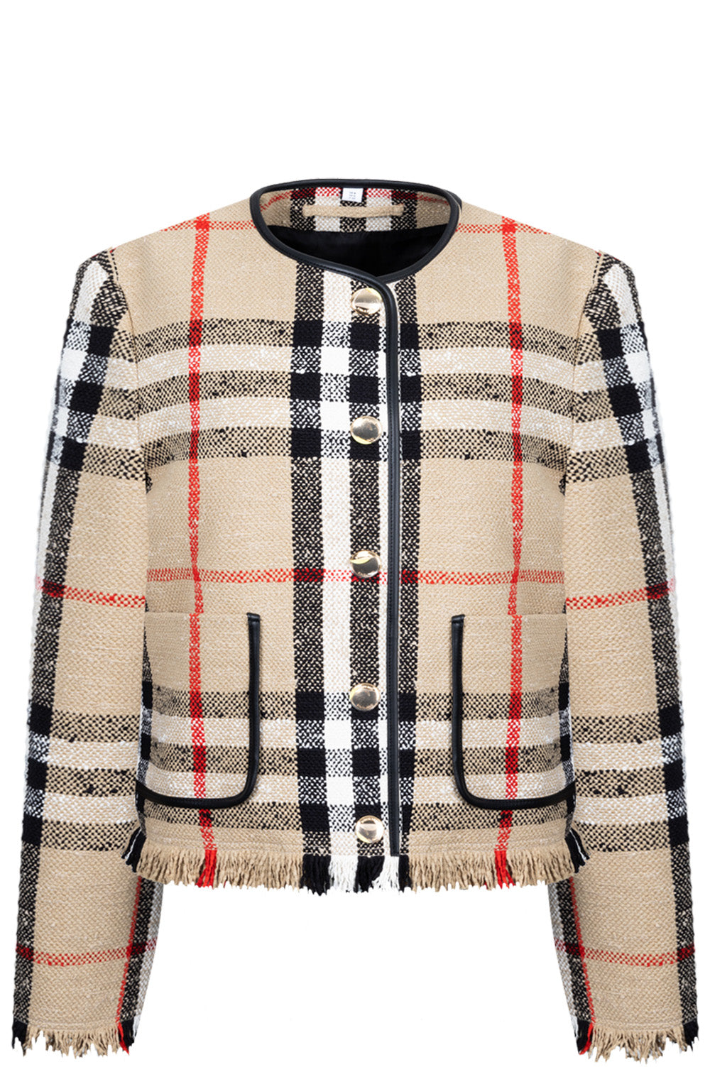 BURBERRY Tweed Jacket Check