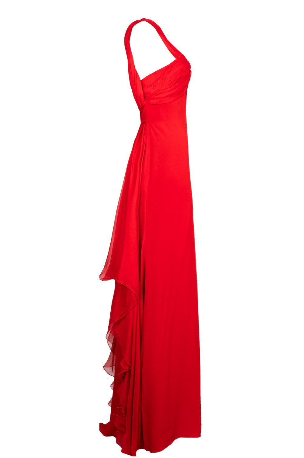 VALENTINO Dress Silk Red REAWAKE VALENTINO Dress Silk Red REAWAKE