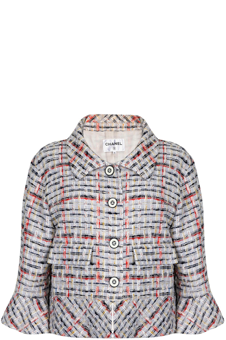 CHANEL 18P Tweed Jacket Multicolor