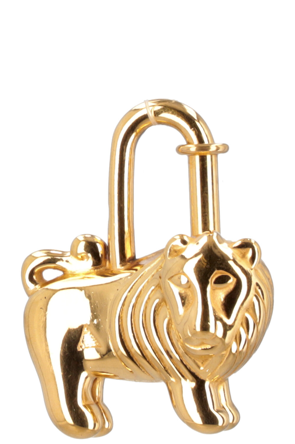 エルメス　ライオン　カデナ　ゴールド　1997 HERMES(エルメス) 1997年限定 lion cadena charm ライオン
