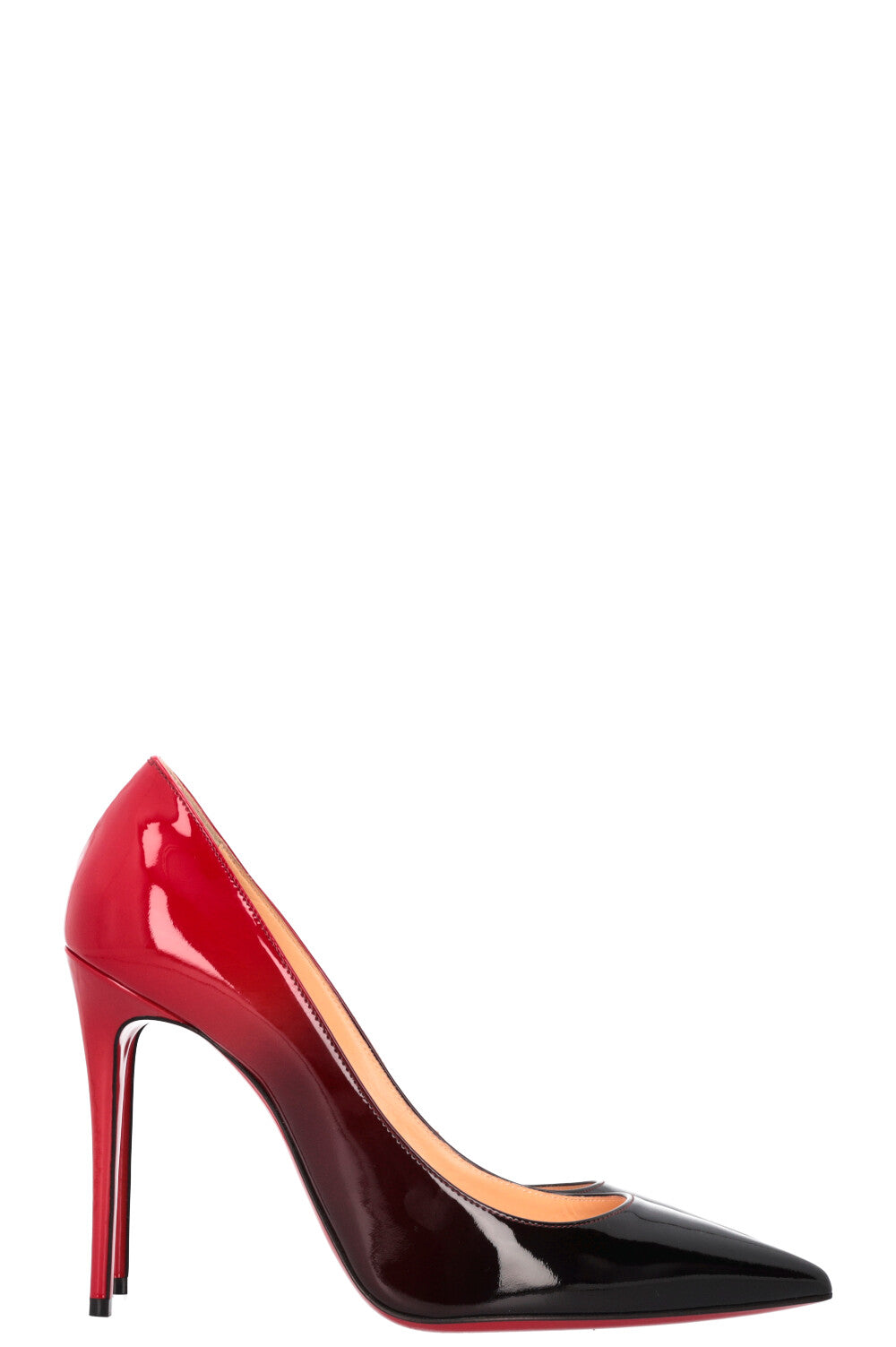 CHRISTIAN LOUBOUTIN Talons So Kate Vernis Noir Rouge – REAWAKE