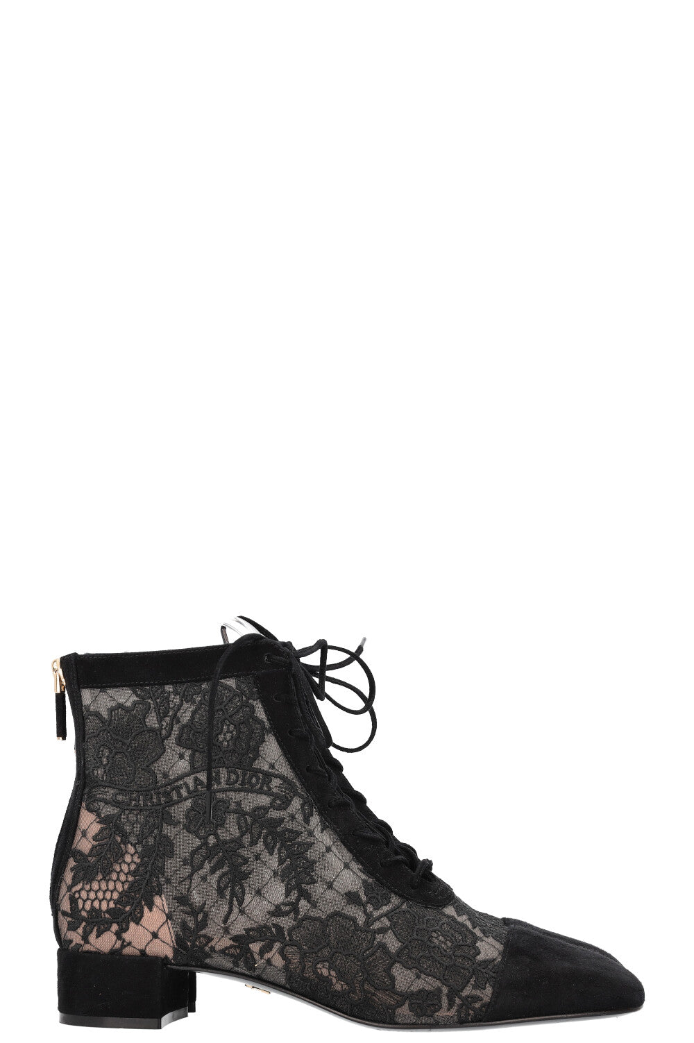 CHRISTIAN DIOR Naughtily-D Bottes Dentelle Noir – REAWAKE