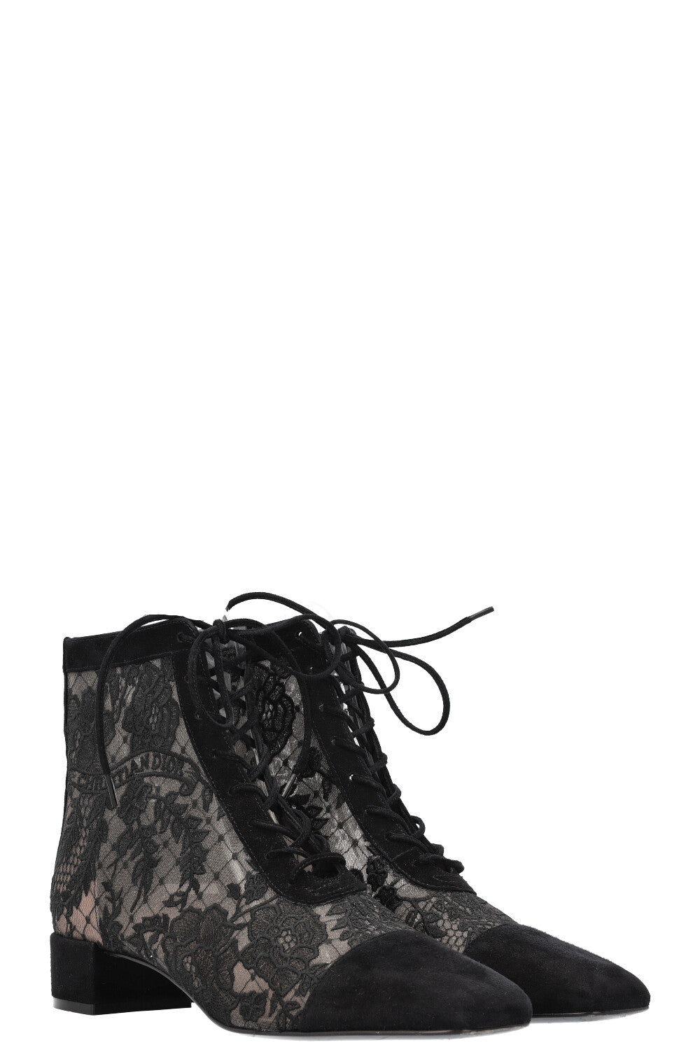 CHRISTIAN DIOR Naughtily-D Boots Lace Black