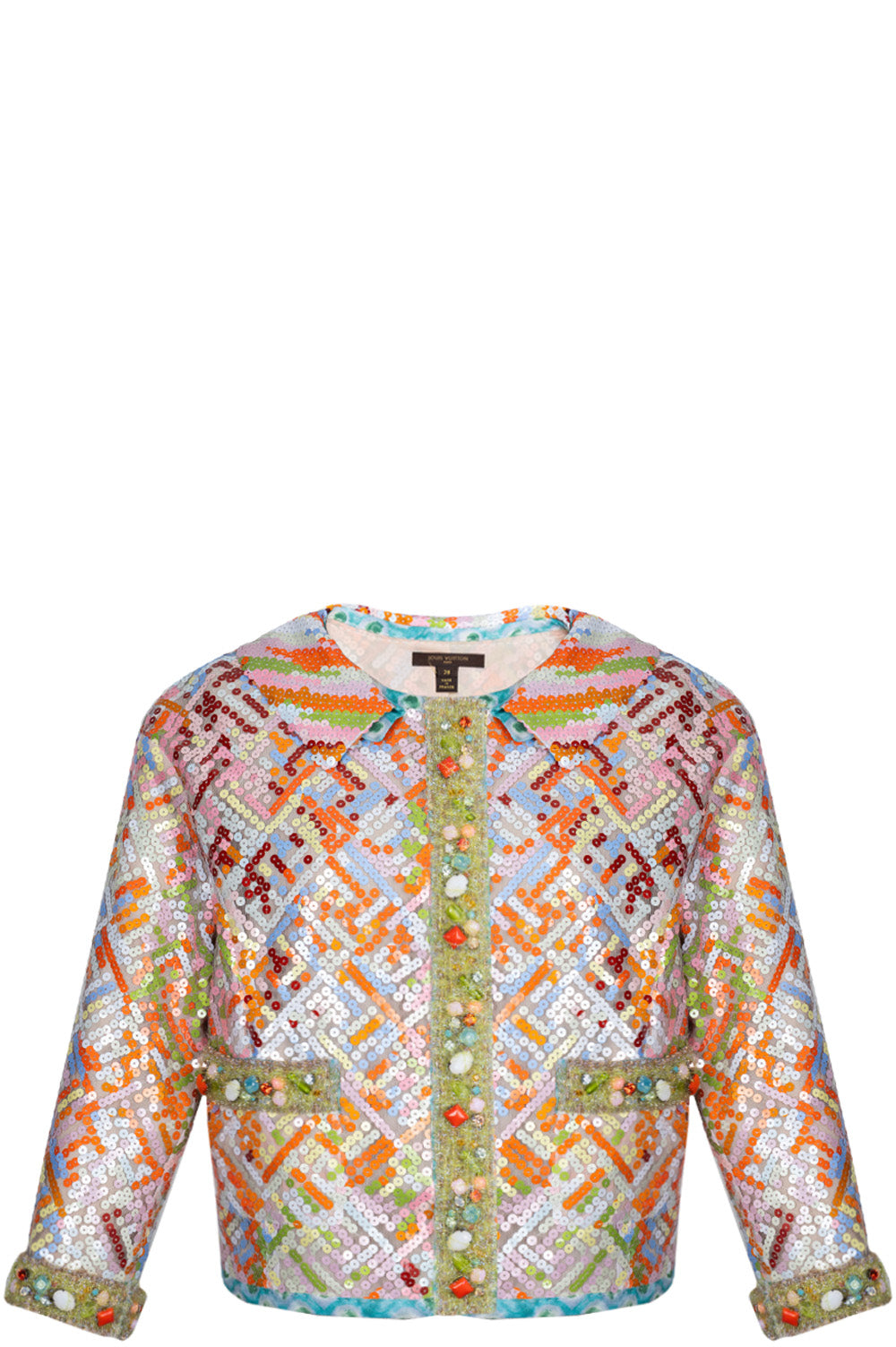 LOUIS VUITTON Sequin Jacket Multicolor S/S 2008