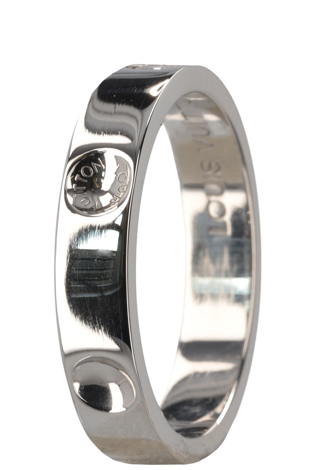 LOUIS VUITTON Ring Diamond Platin