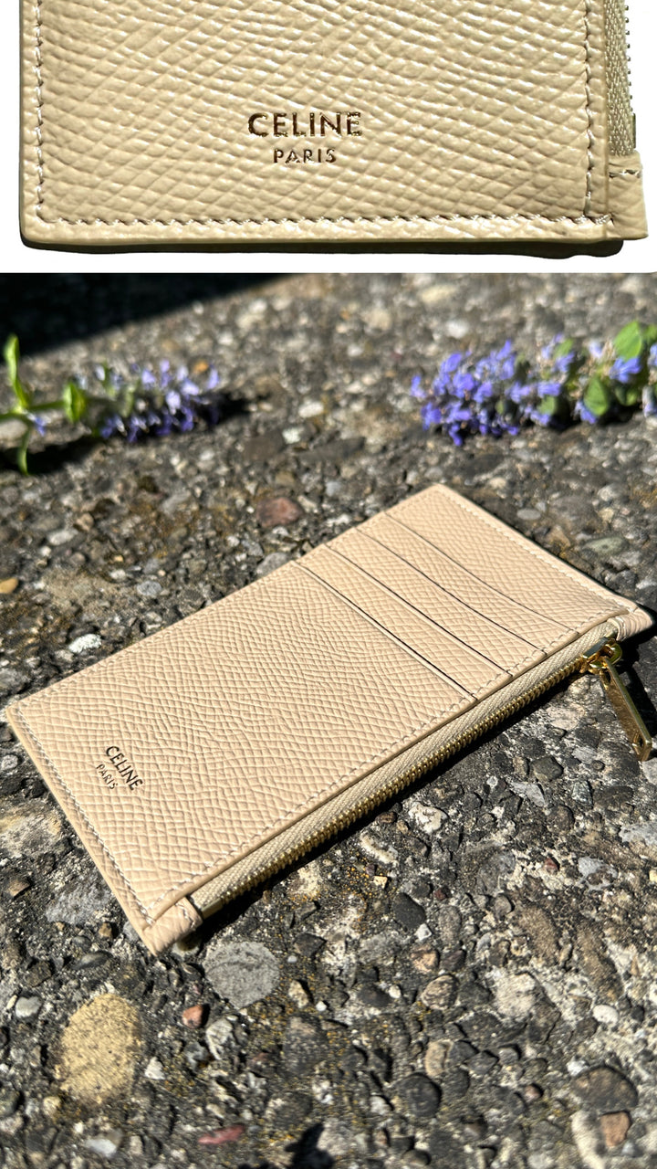 CELINE Card Holder Beige