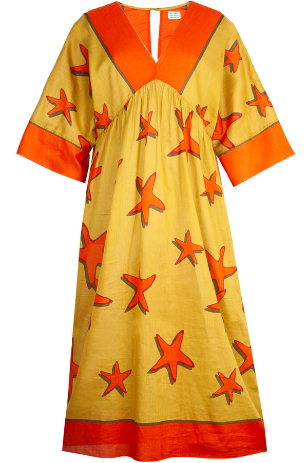 REAWAKE ATELIER Hermès Robe Paréo Étoile de Mer en Coton
