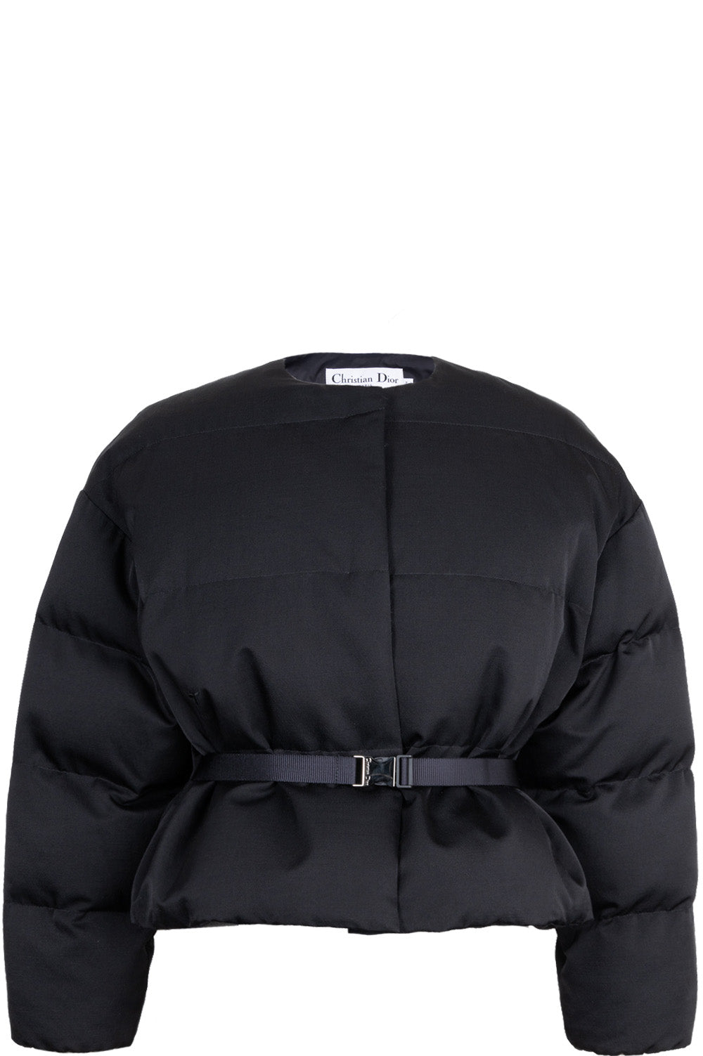 CHRISTIAN DIOR ALPS Puffer Jacket with Belt Black