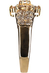 VINTAGE JEWELRY Star Diamond Ring Gold