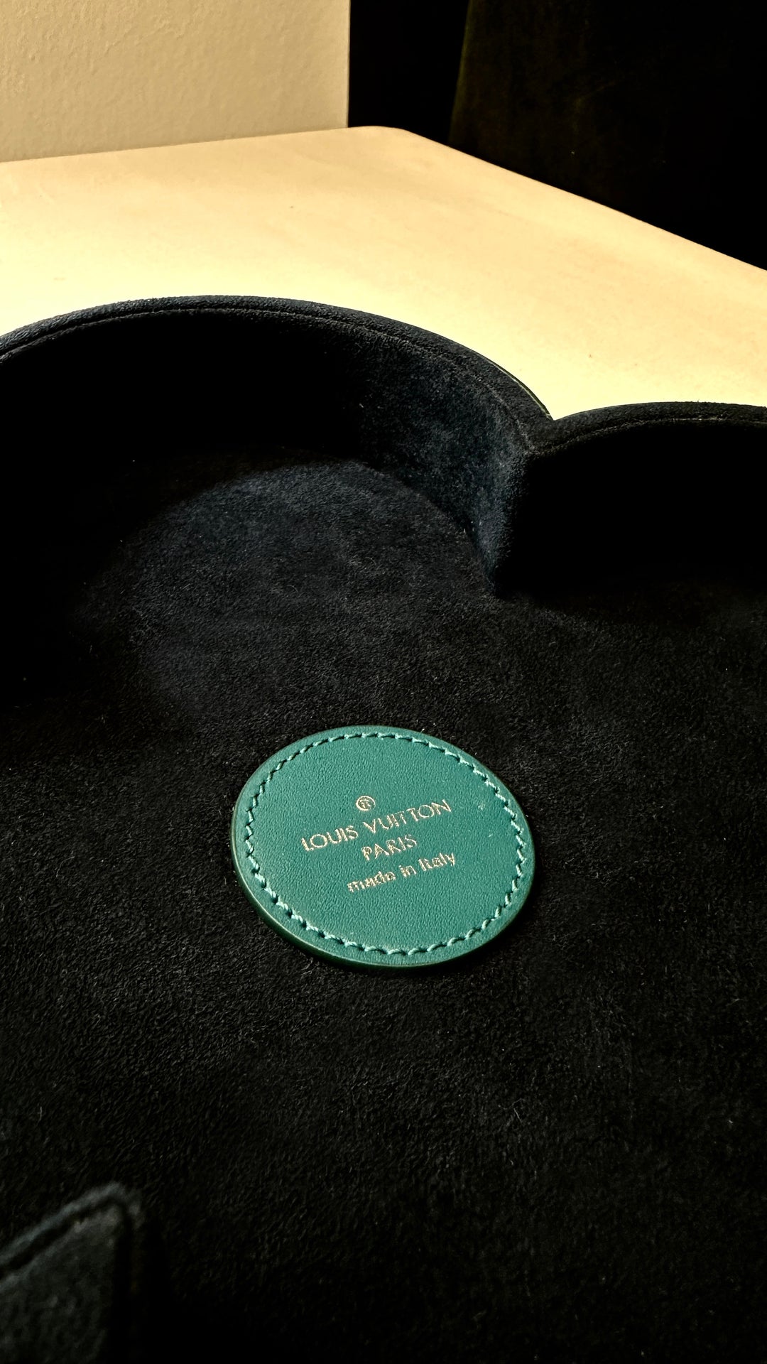 LOUIS VUITTON Flower Trinket Bowl Blue