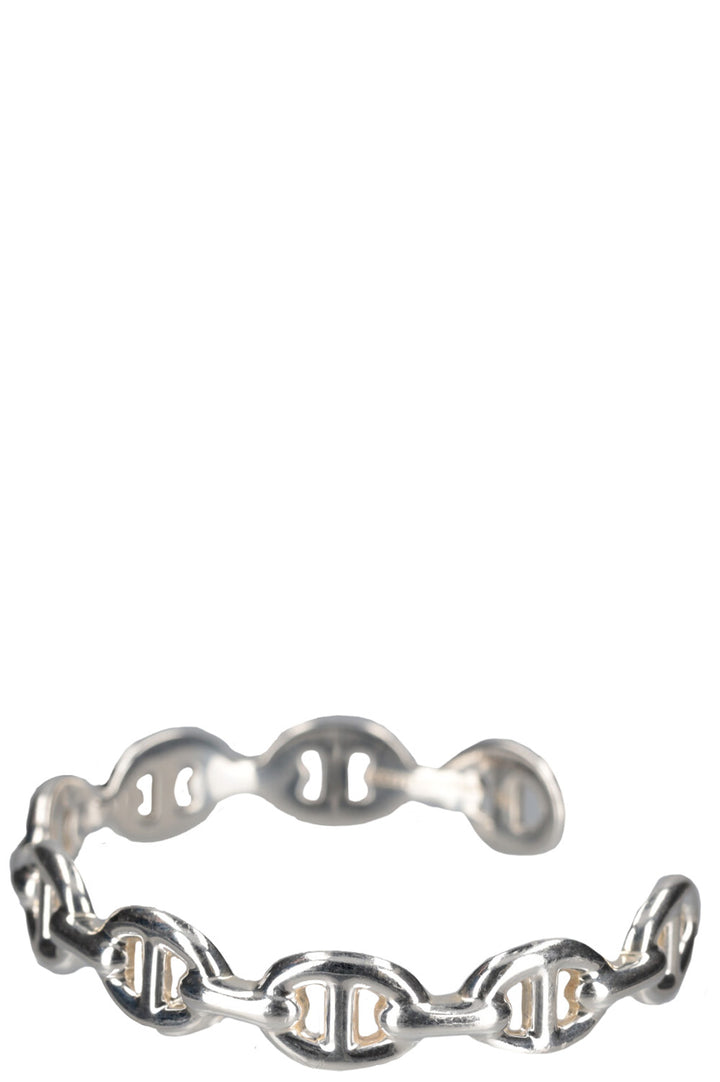 HERMÈS Cuff Chaîne d'Ancre Enchaînée Small Silver