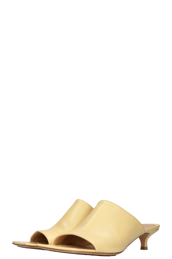 BOTTEGA VENETA Stretch Mules Yellow