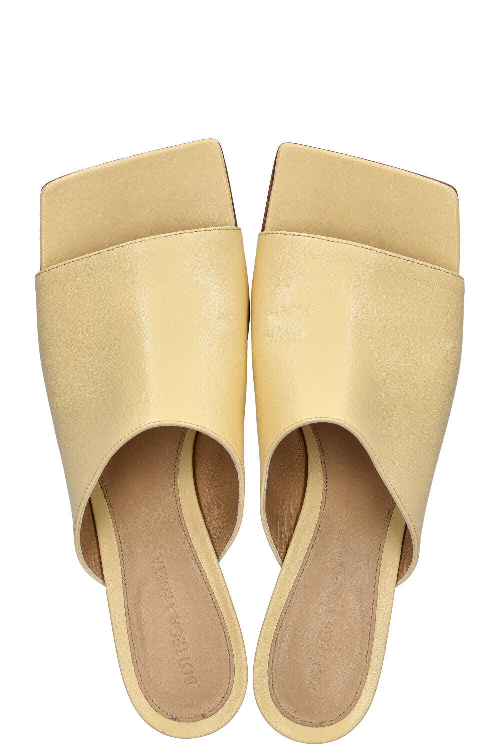 BOTTEGA VENETA Stretch Mules Yellow