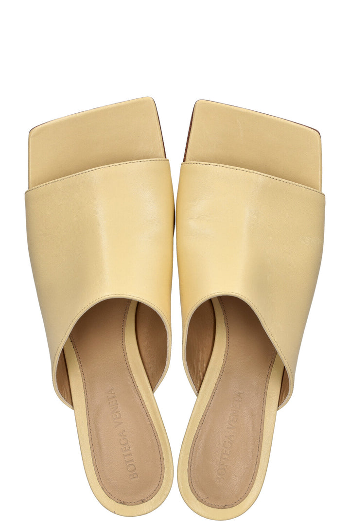 BOTTEGA VENETA Stretch Mules Yellow