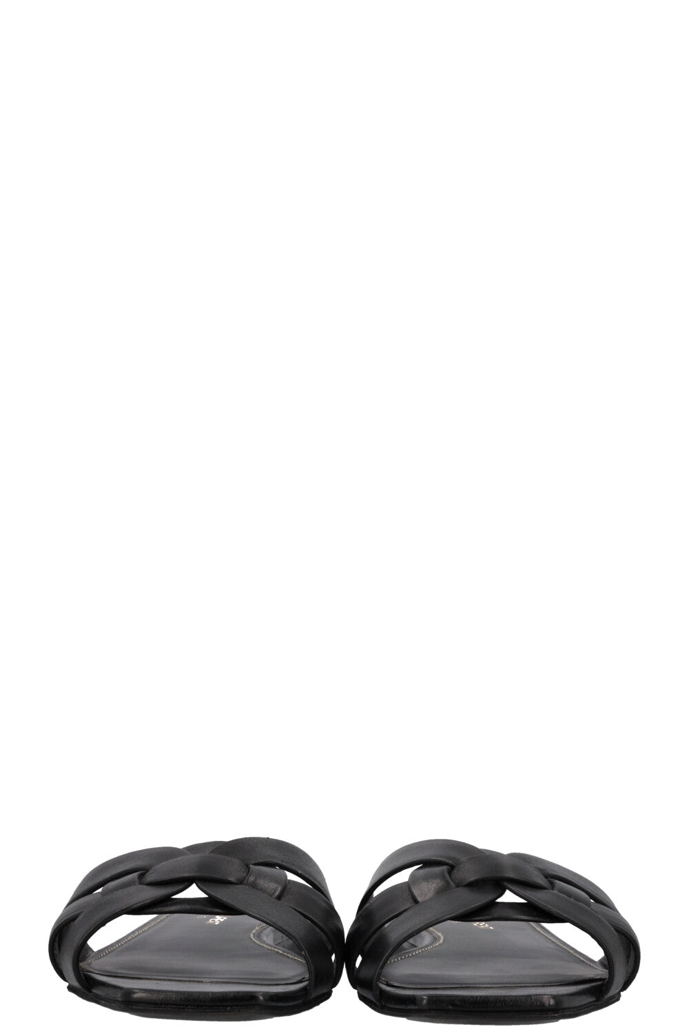 SAINT LAURENT Tribute Sandals Black