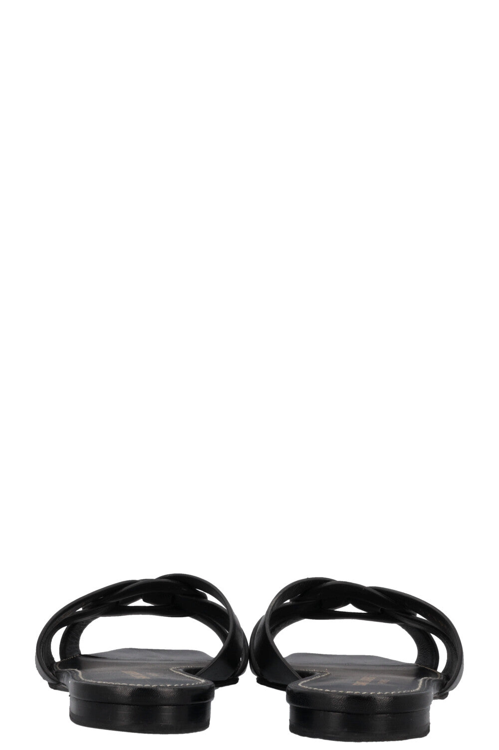 SAINT LAURENT Tribute Sandals Black