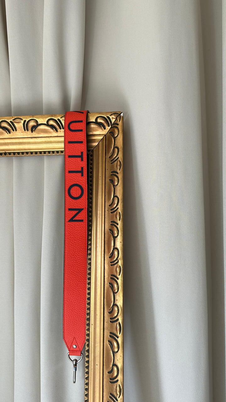 LOUIS VUITTON Bandouliere Orange Bleu