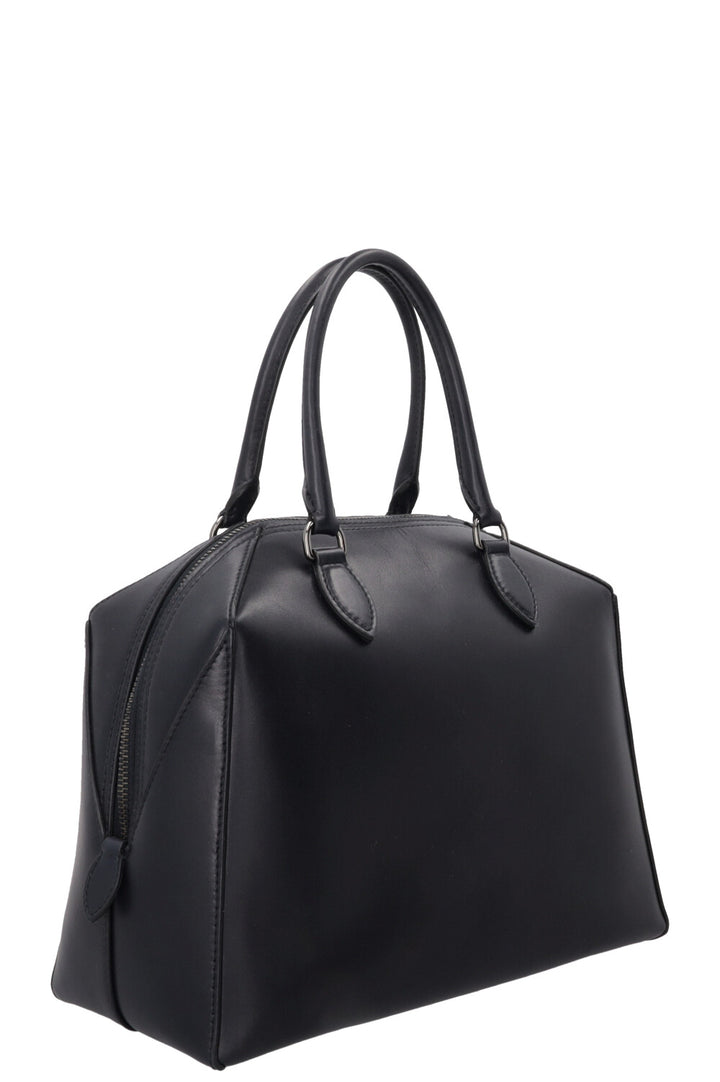 ALAÏA Trapez Bag Leather Navy