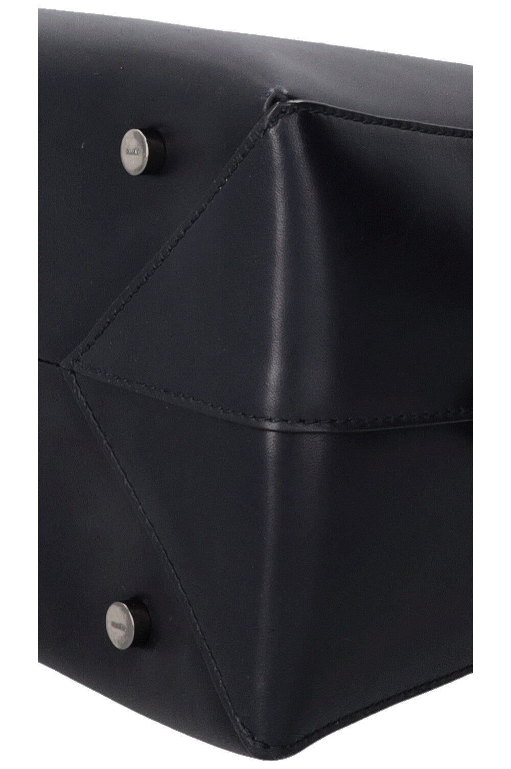 ALAÏA Trapez Bag Leather Navy