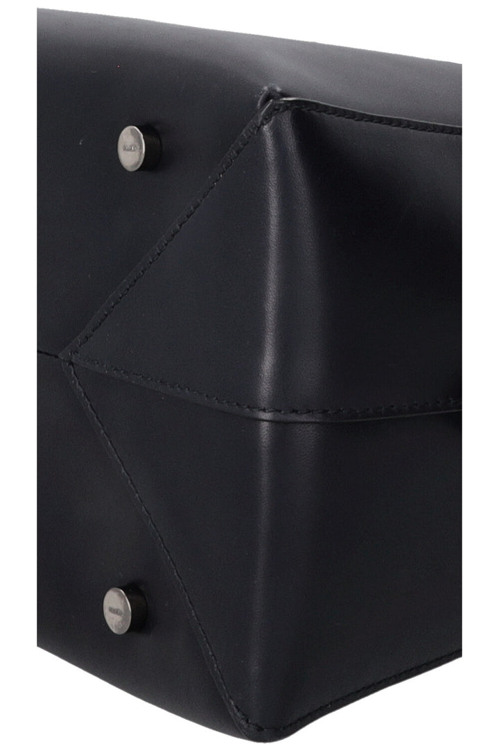 ALAÏA Trapez Bag Leather Navy