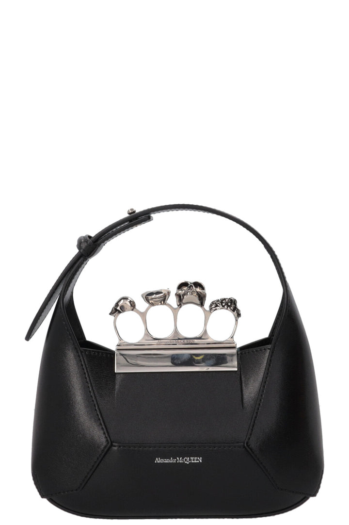 ALEXANDER MCQUEEN The Jewelled Hobo Bag Noir