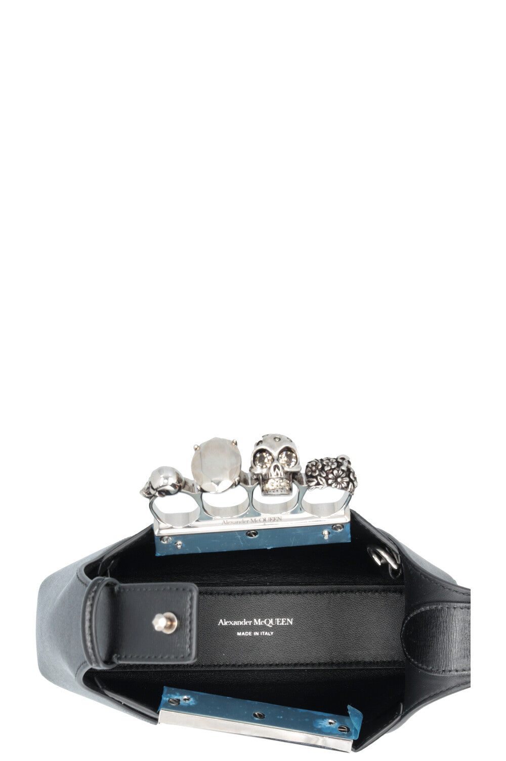 ALEXANDER MCQUEEN The Jewelled Hobo Bag Noir