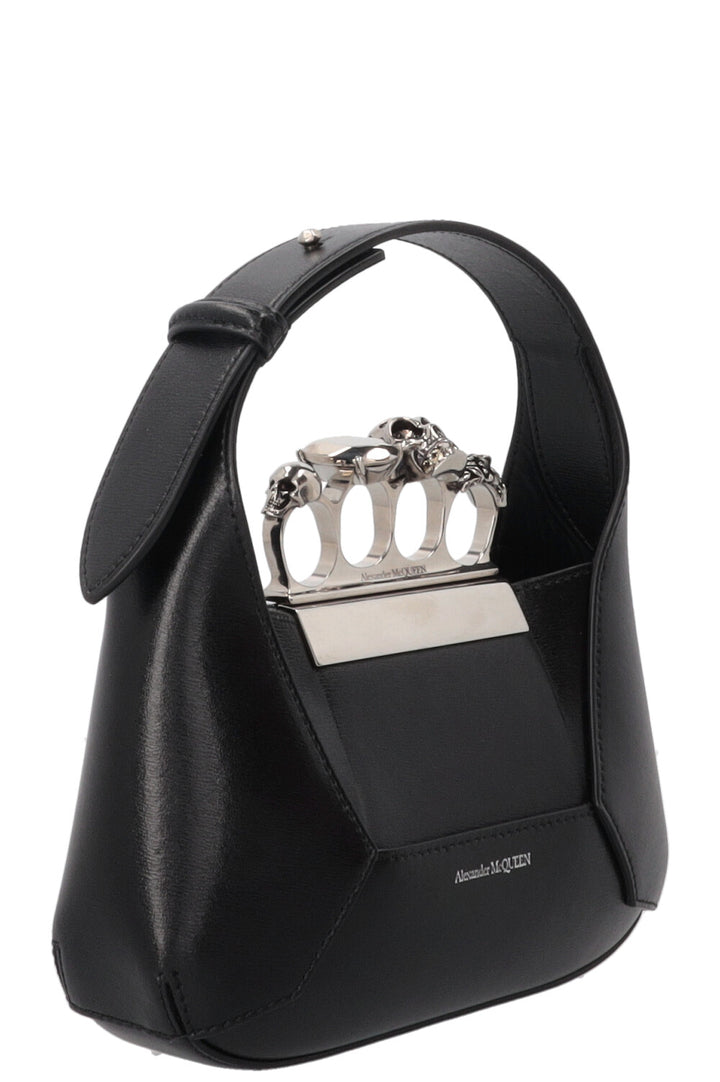 ALEXANDER MCQUEEN The Jewelled Hobo Bag Noir