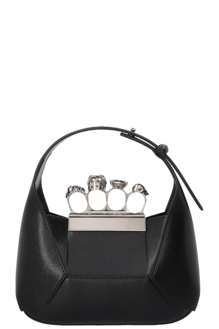 ALEXANDER MCQUEEN The Jewelled Hobo Bag Noir