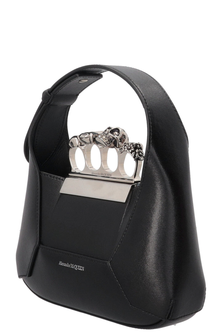 ALEXANDER MCQUEEN The Jewelled Hobo Bag Noir