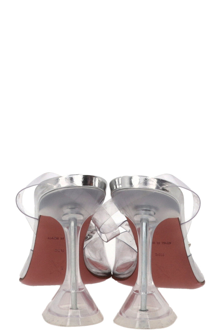 AMINA MUADDI Begum Glass Slingback Pumps PVC