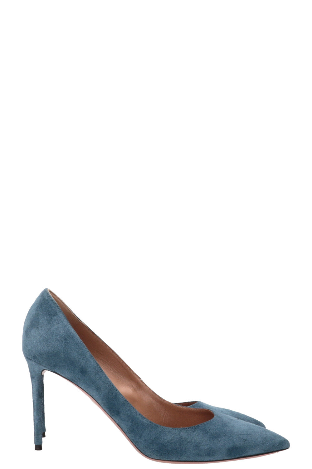 AQUAZZURA Purist Pumps Suede Blue