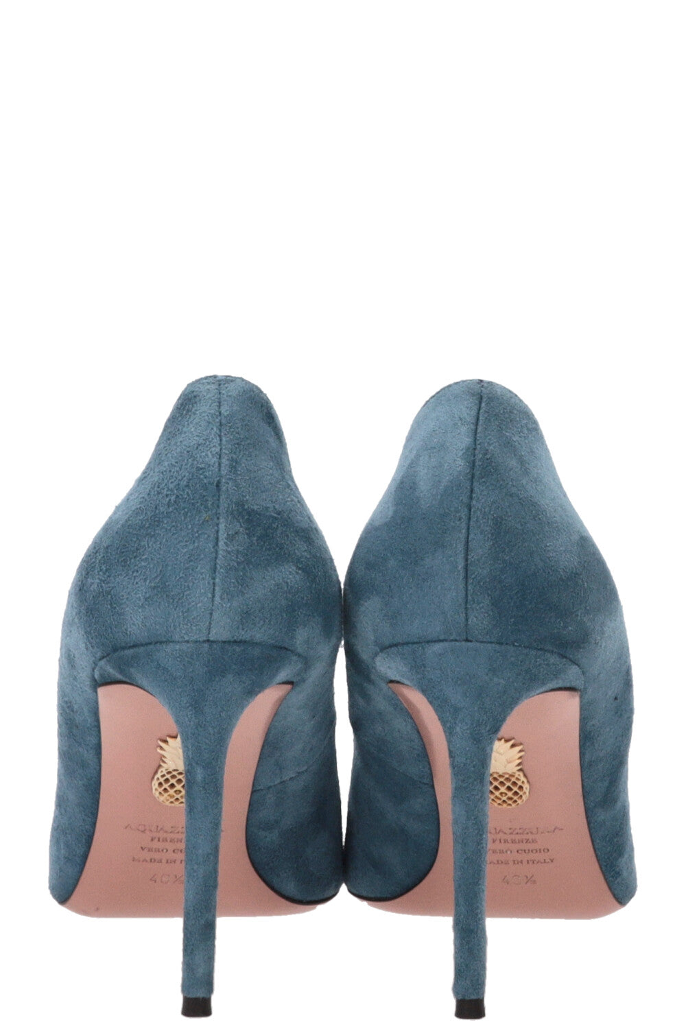 AQUAZZURA Purist Pumps Suede Blue