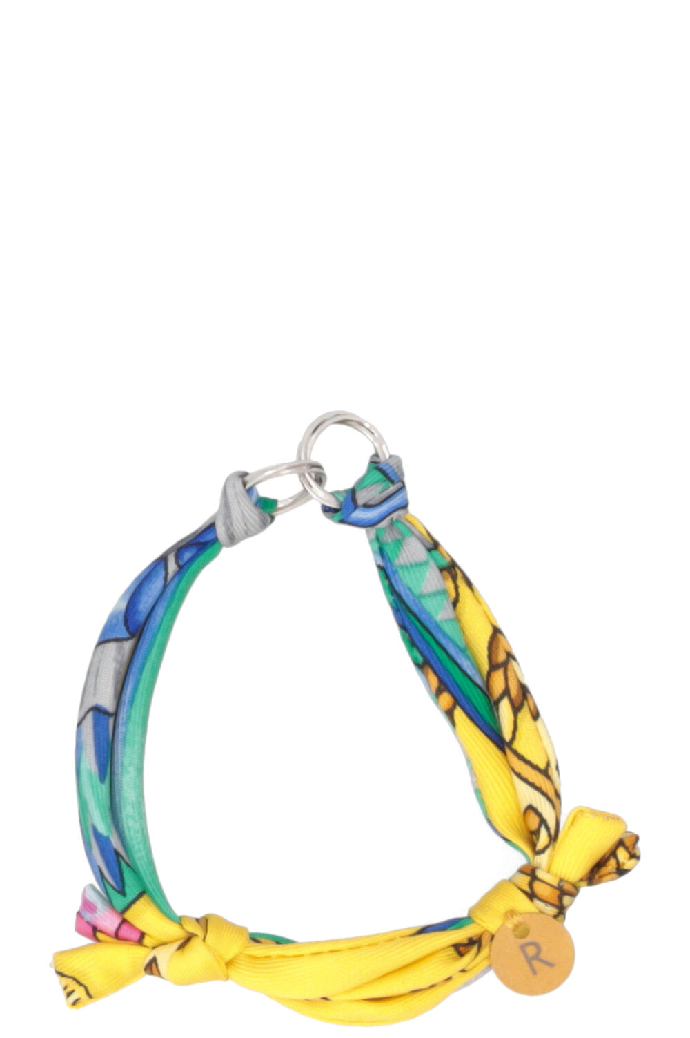 UNFOLD Hermès Silk Bracelet Silver