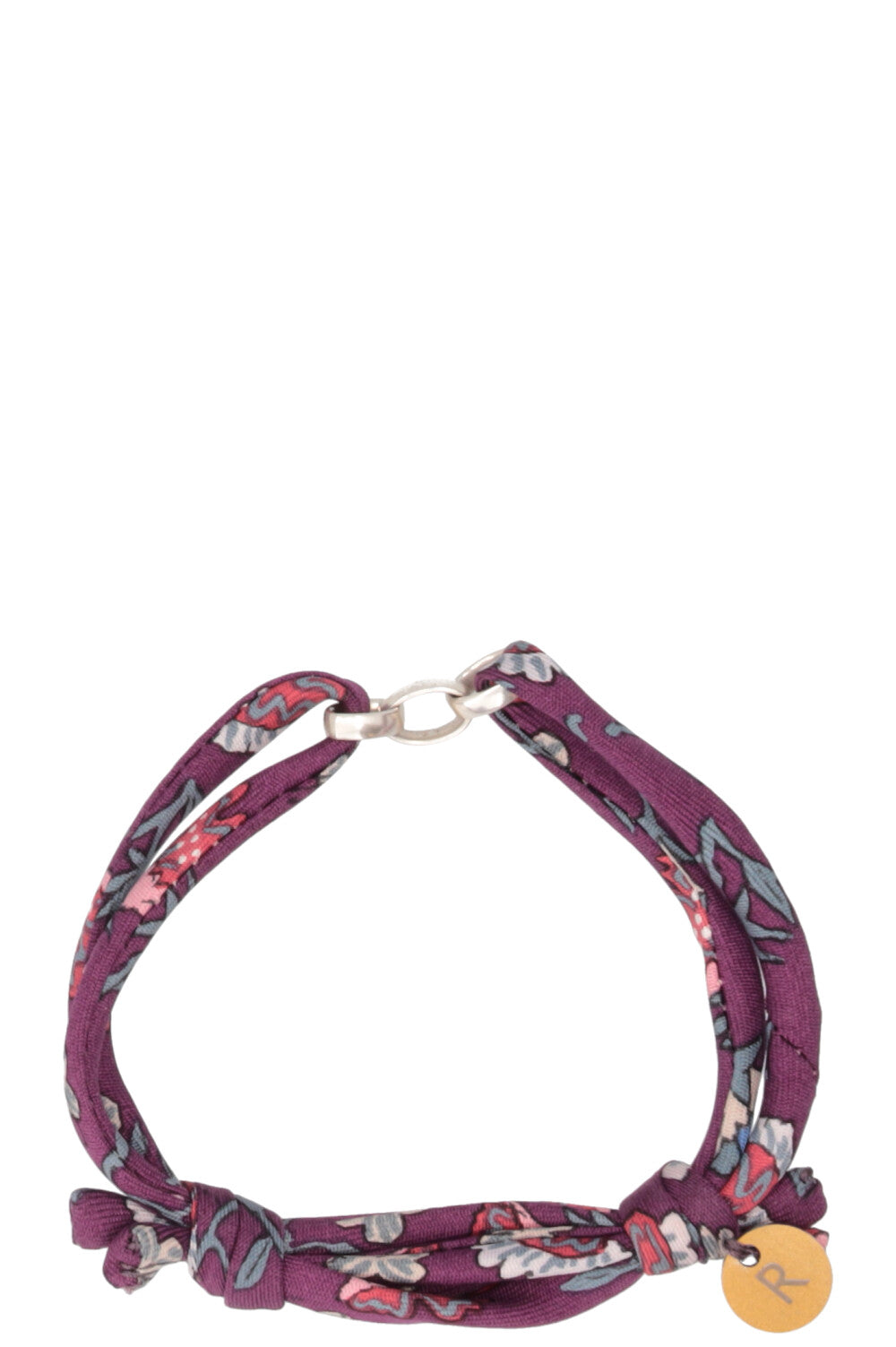 UNFOLD Hermès Silk Bracelet Silver