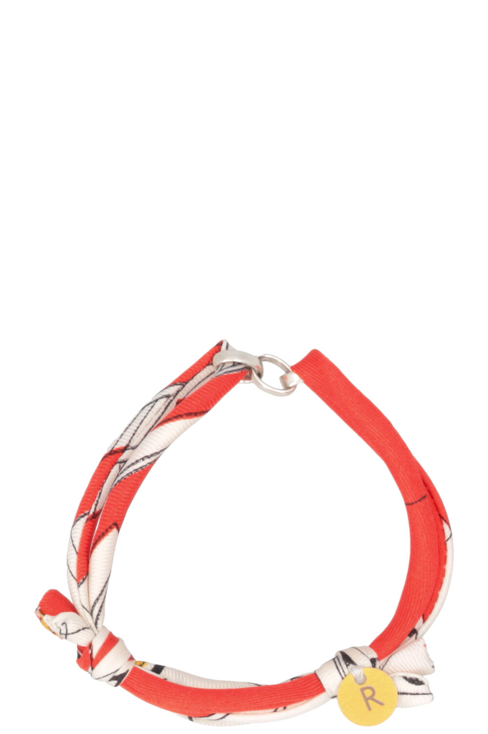 UNFOLD Hermès Silk Bracelet Silver