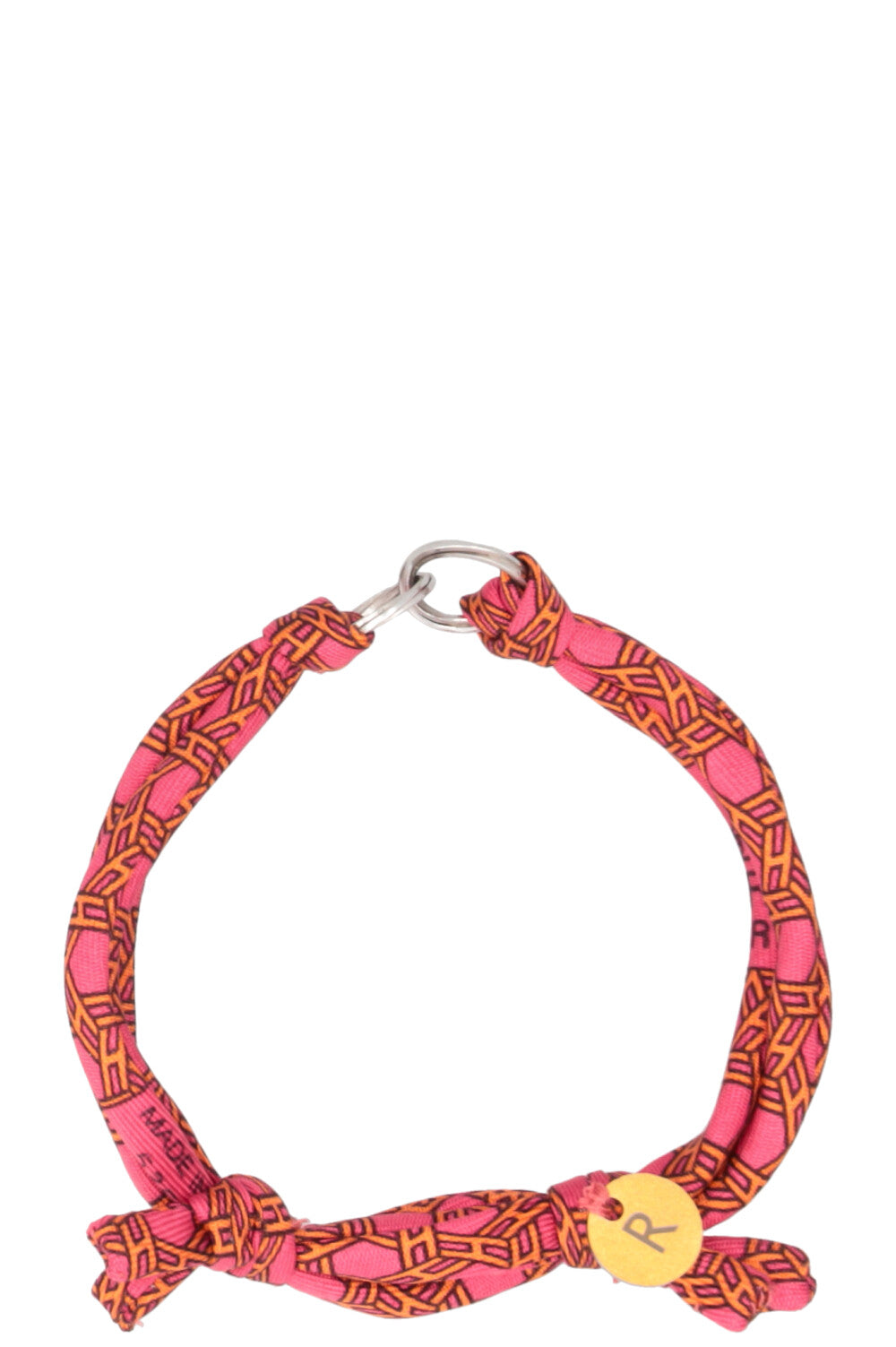 UNFOLD Hermès Silk Bracelet Silver