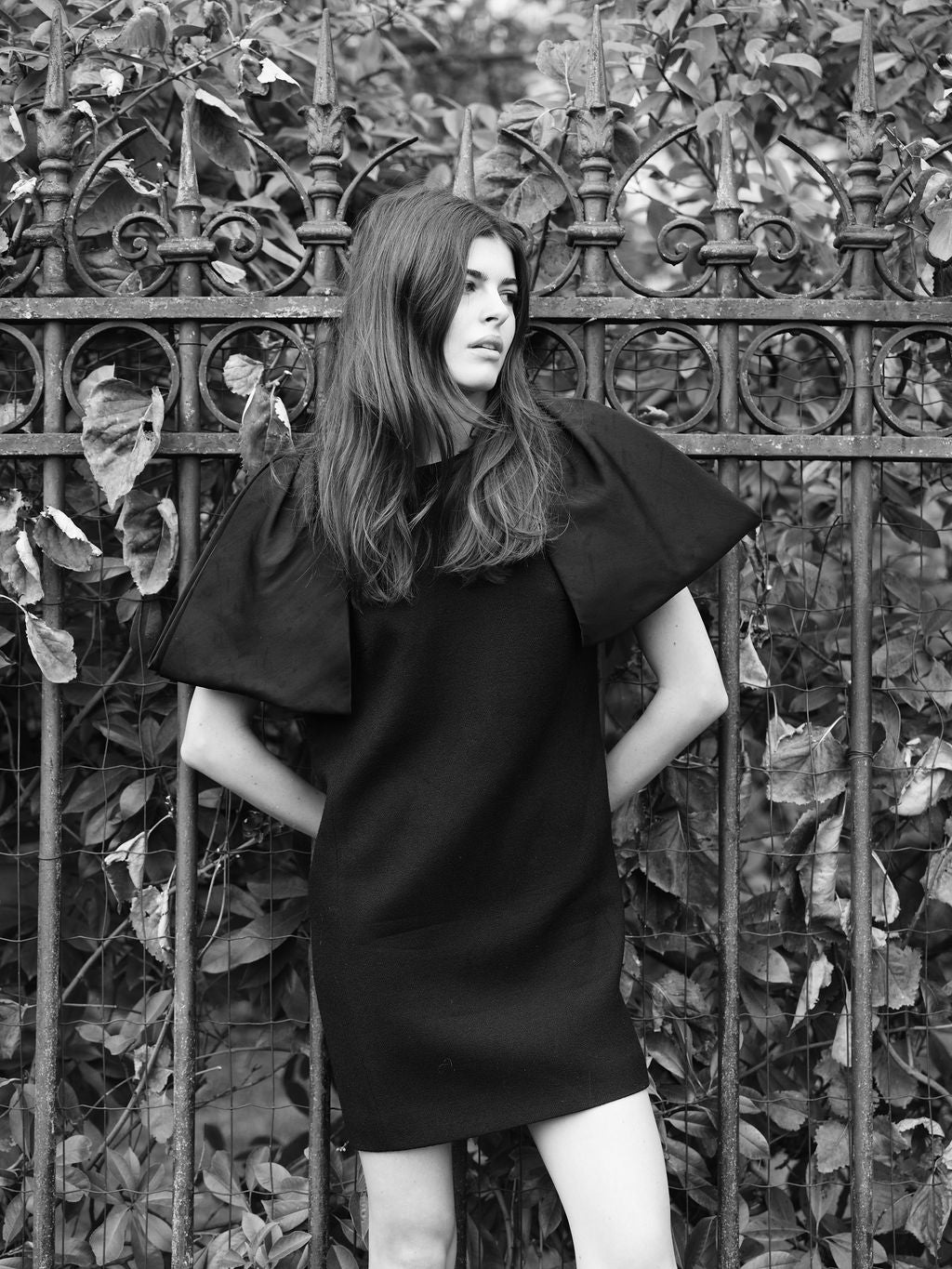 GIAMBATTISTA VALLI Robe à nœud Noir
