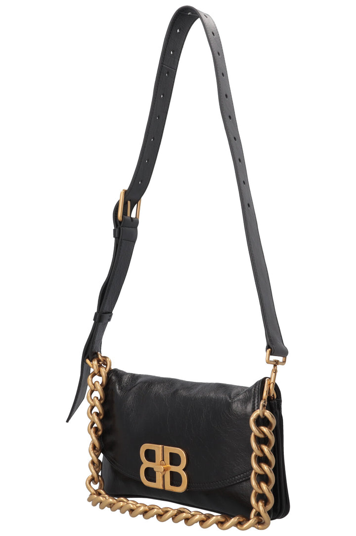 BALENCIAGA BB Soft Flap Bag Small Black