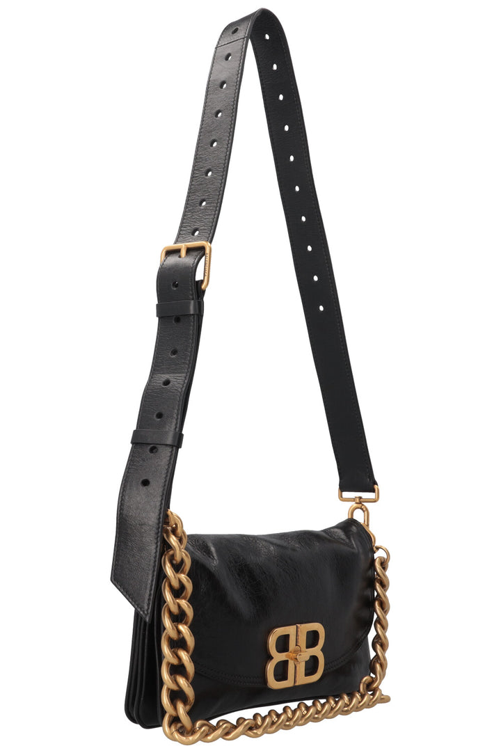 BALENCIAGA BB Soft Flap Bag Small Black