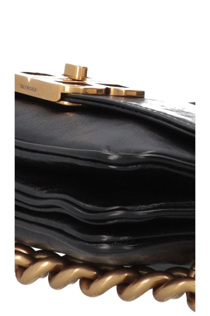 BALENCIAGA BB Soft Flap Bag Small Black