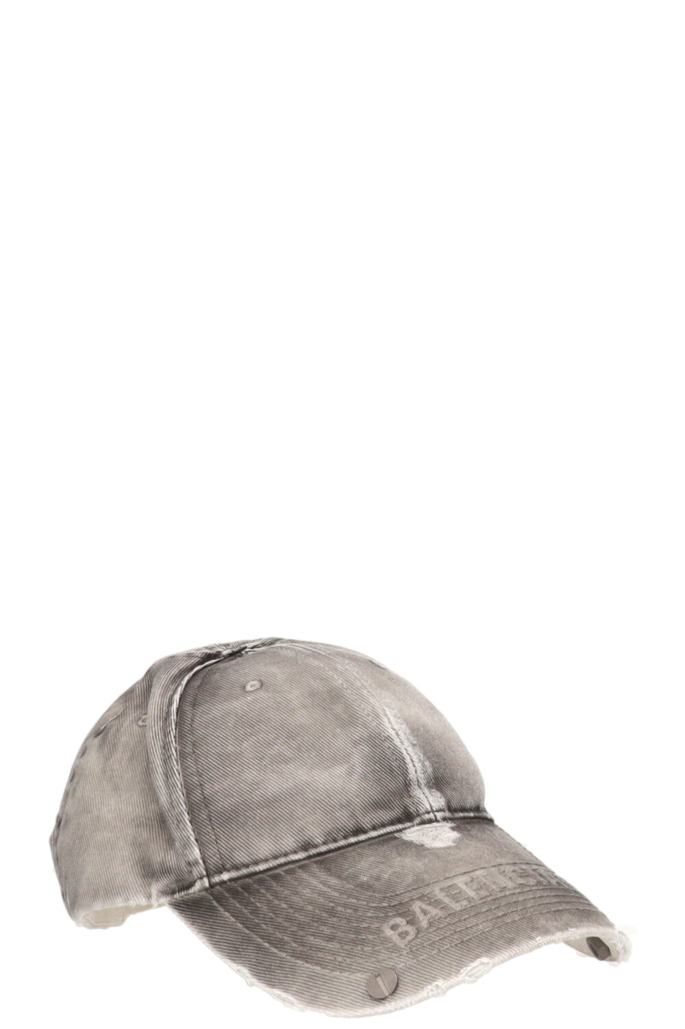 BALENCIAGA Baseball Cap Used Look Grey