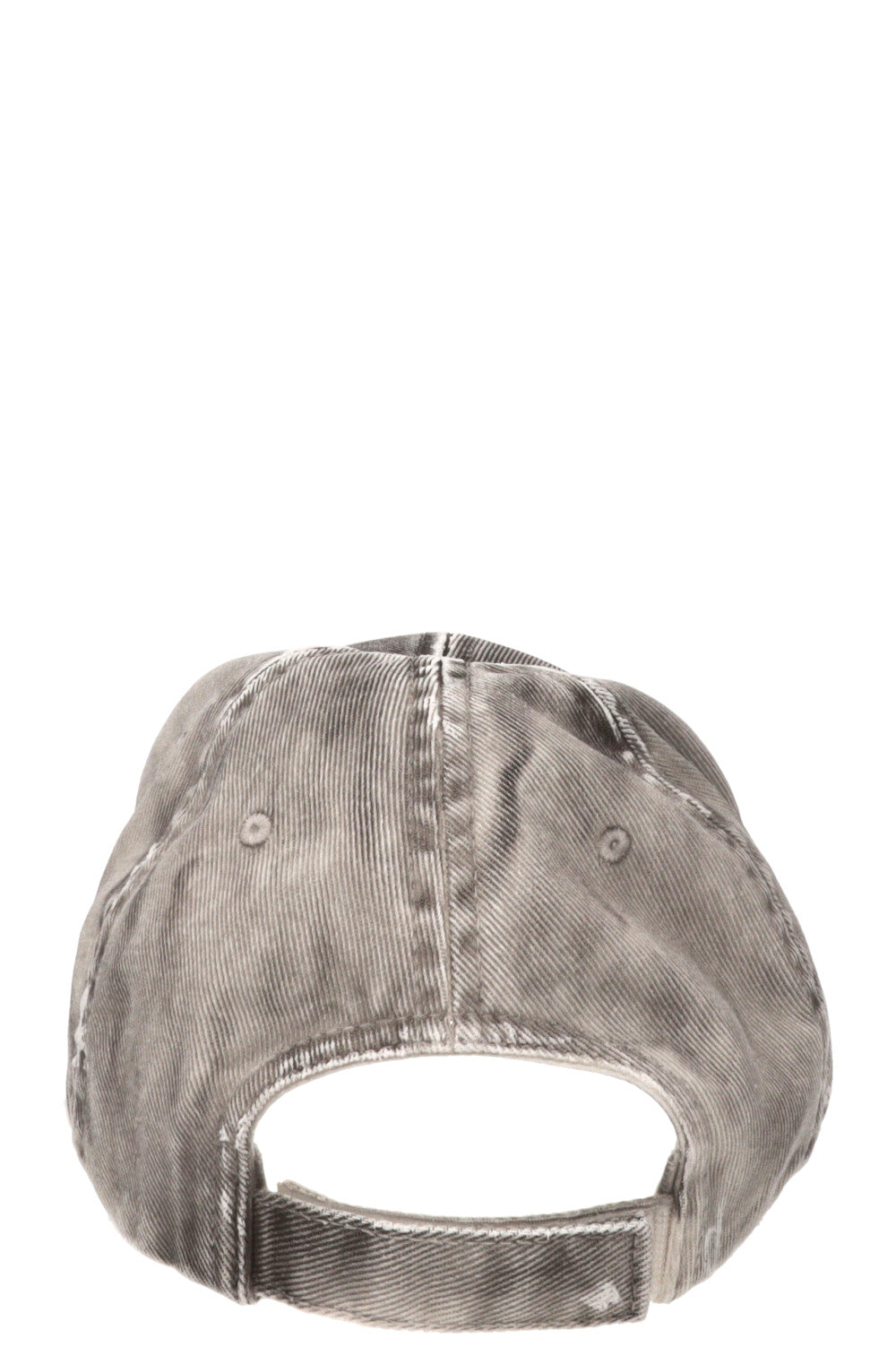 BALENCIAGA Baseball Cap Used Look Grey