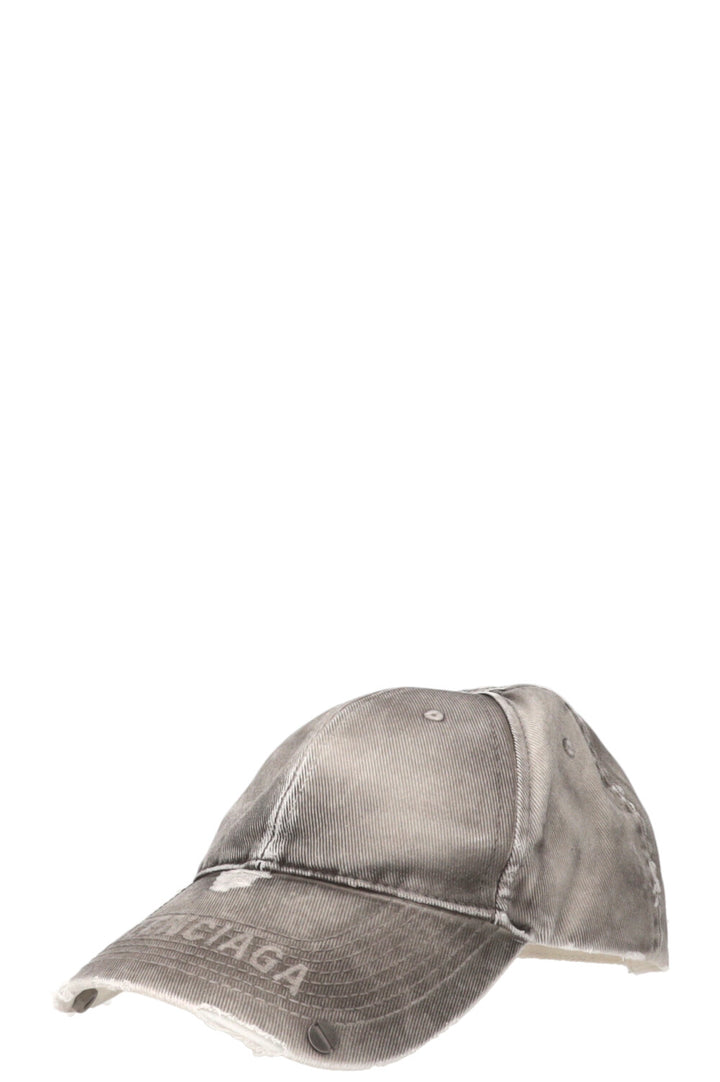 BALENCIAGA Baseball Cap Used Look Grey