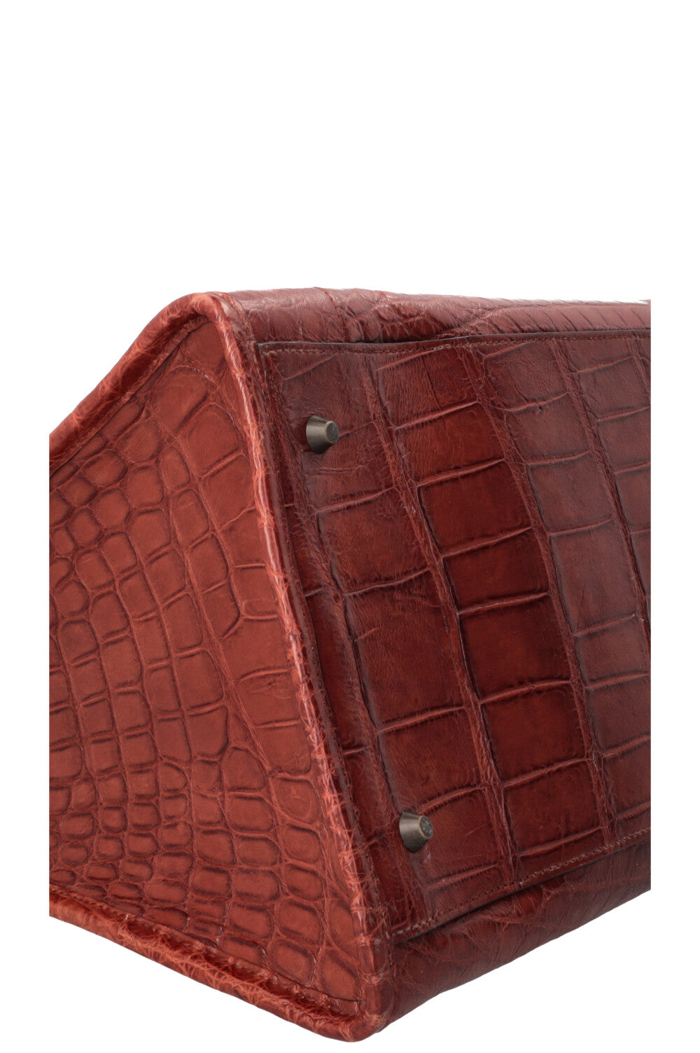 Sac Balenciaga City XL en alligator cognac