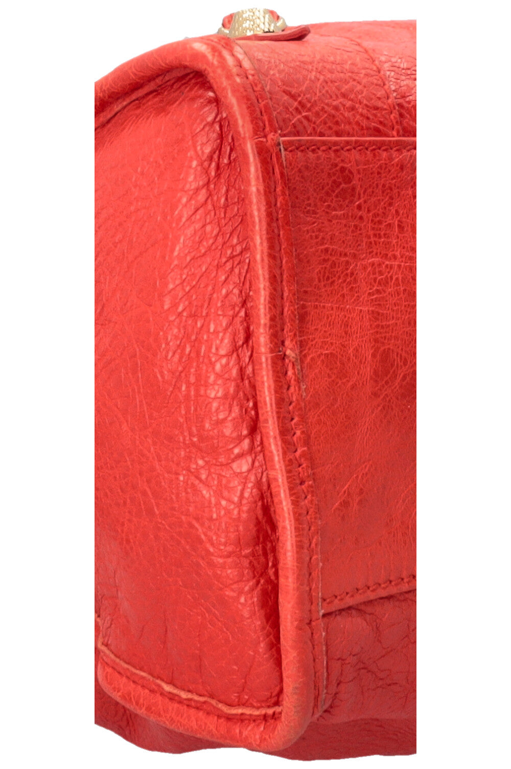 BALENCIAGA Classic City Bag Medium Cuir Orange