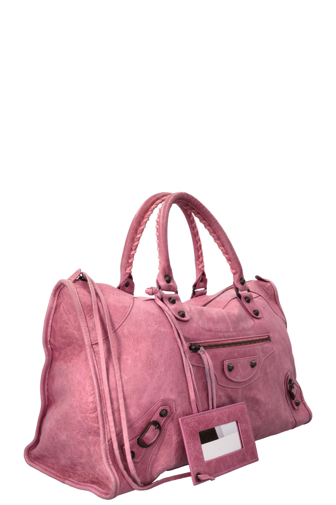 BALENCIAGA Sac Classic Work Cuir Rose