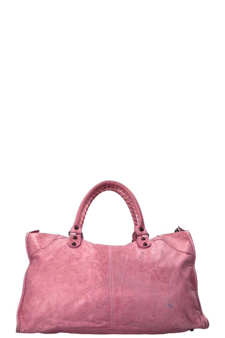 BALENCIAGA Sac Classic Work Cuir Rose