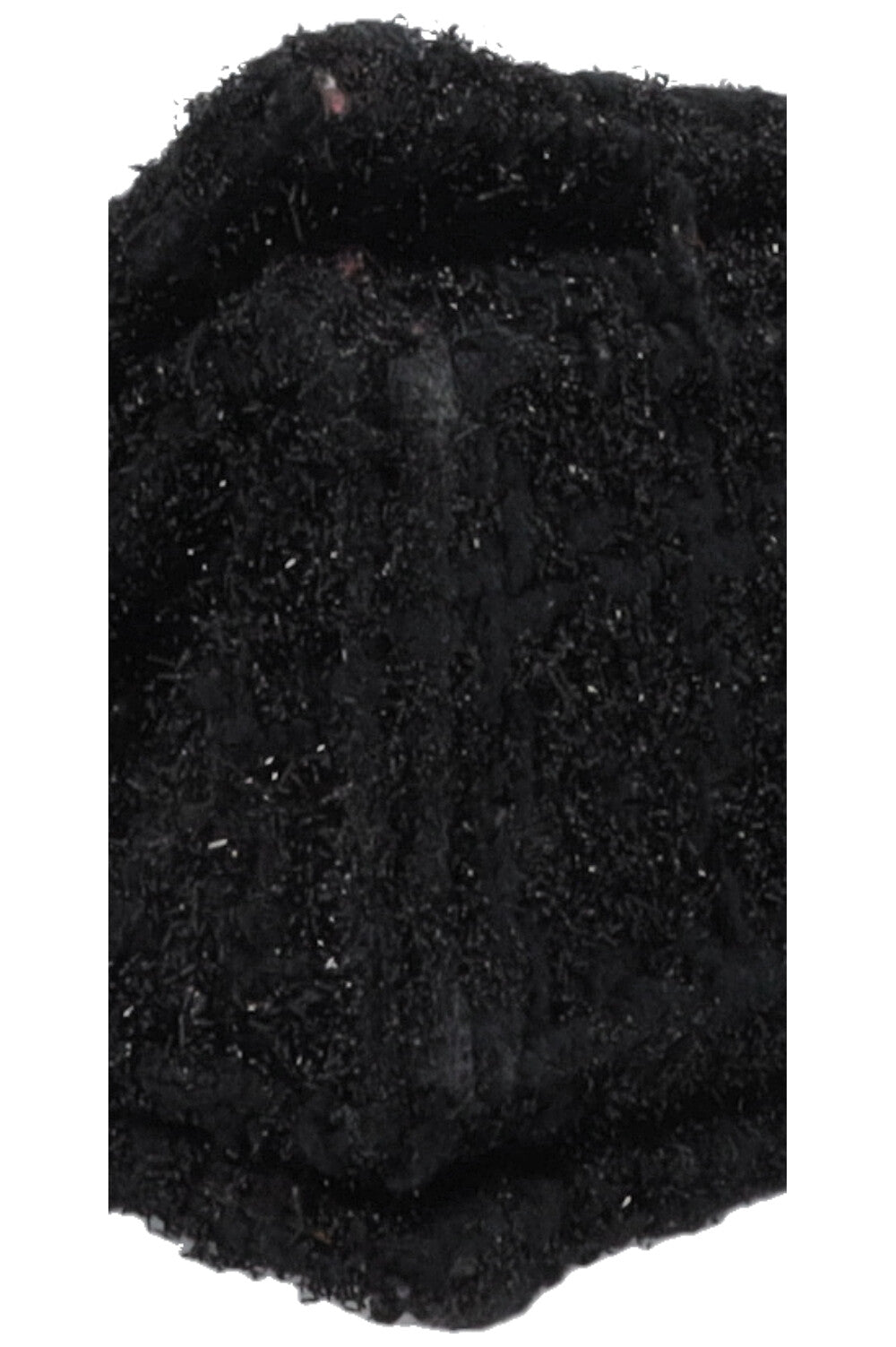 BALENCIAGA Crush Shoulder Bag Small Tweed Black