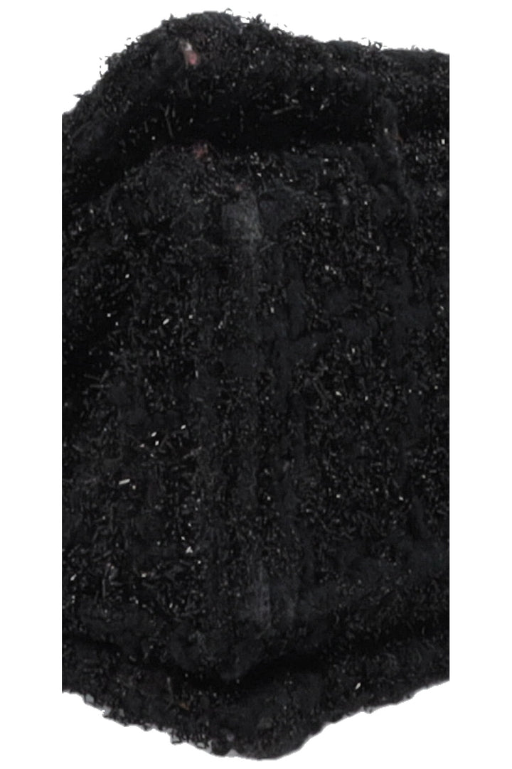 BALENCIAGA Crush Shoulder Bag Small Tweed Black