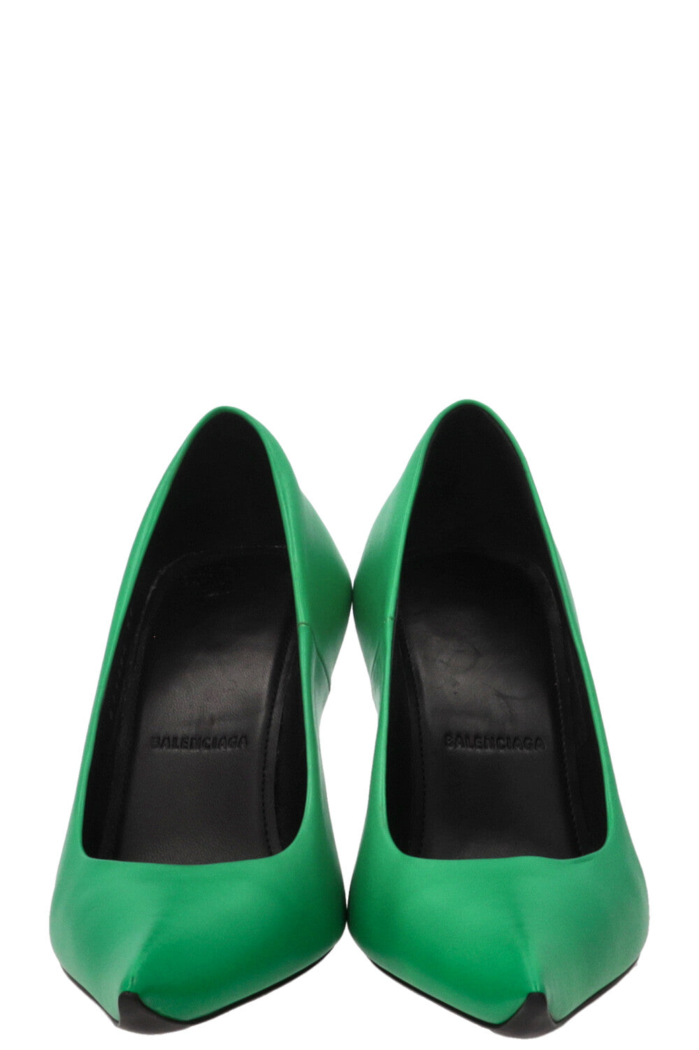 Escarpins Essex BALENCIAGA en cuir vert